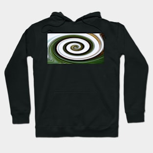 Nature's Illusions- Emerald and Ice Hoodie